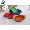 Bakeware Glazed Ceramic Baking Set med handtag